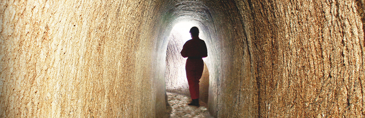 Weltweit entdeckte unterirdische Tunnel- und Höhlensysteme