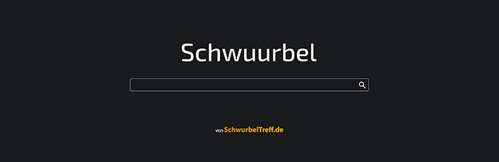Alternative Suchmaschine schwuurbel.de