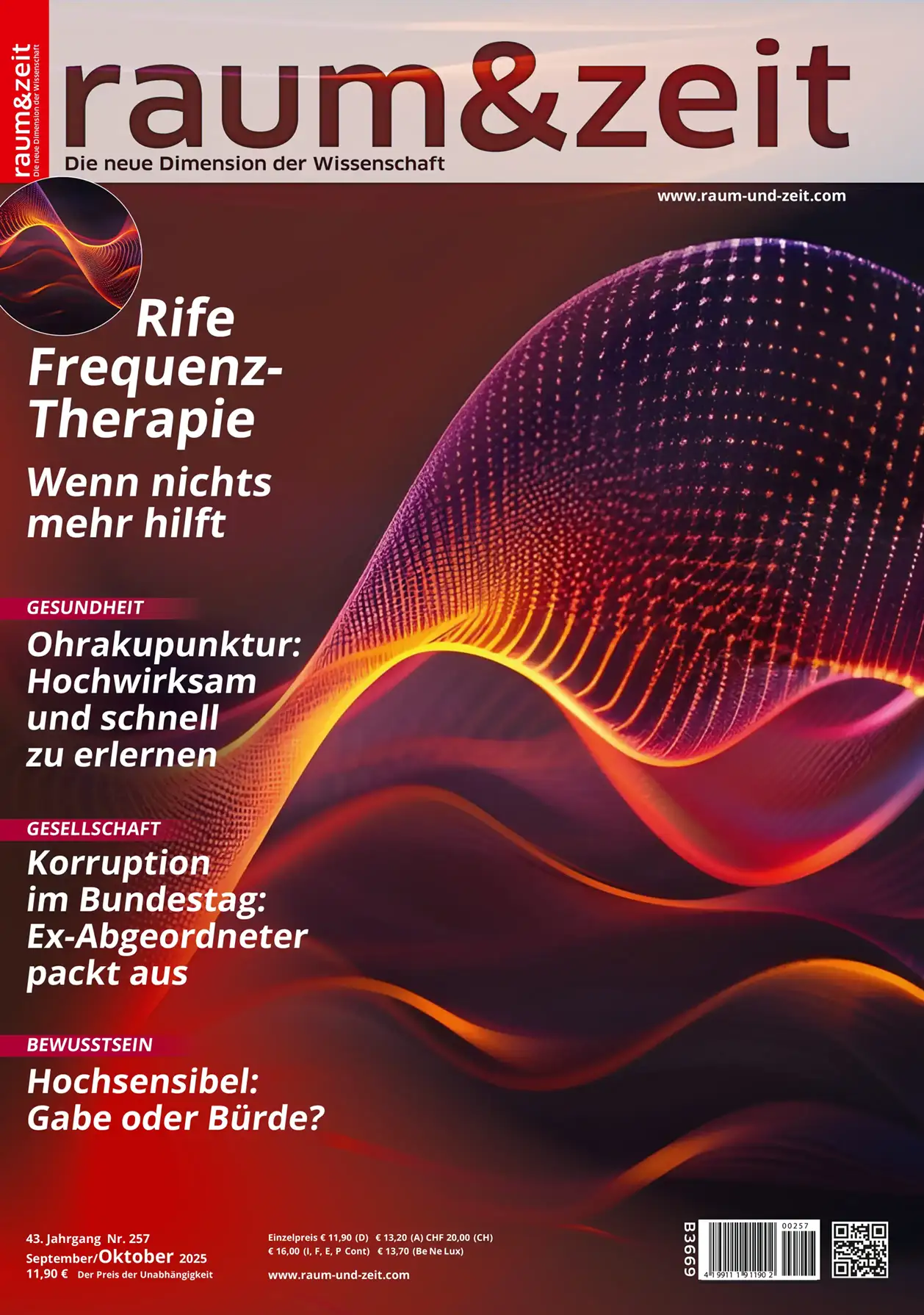 raum&zeit Nr. 257 September/Oktober 2025