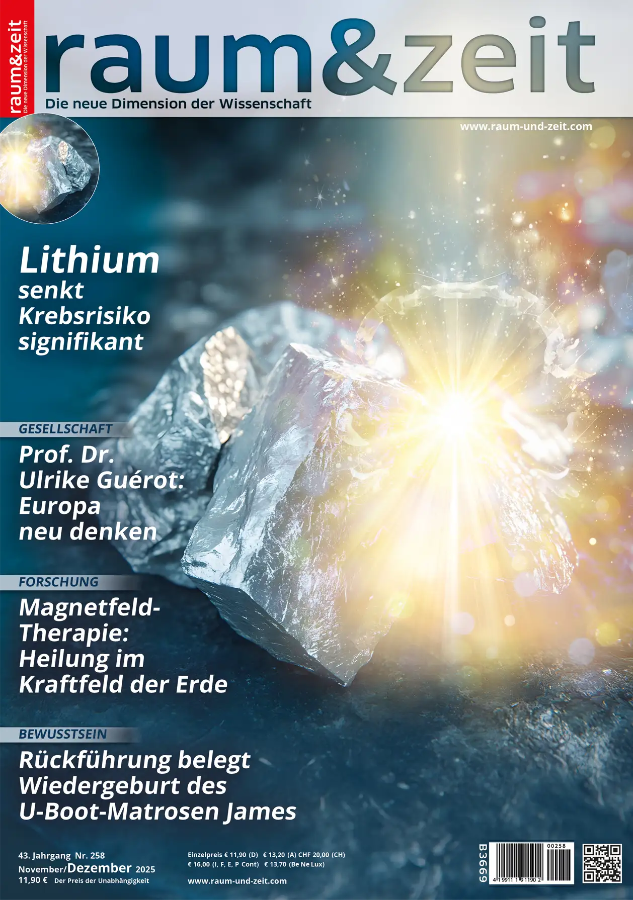 E-Paper: raum&zeit Nr. 258 November/Dezember 2025