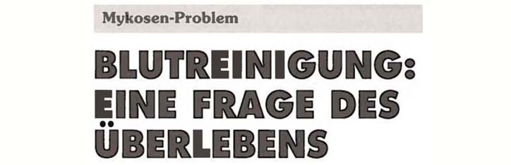 Blutreinigung: eine Frage des Überlebens