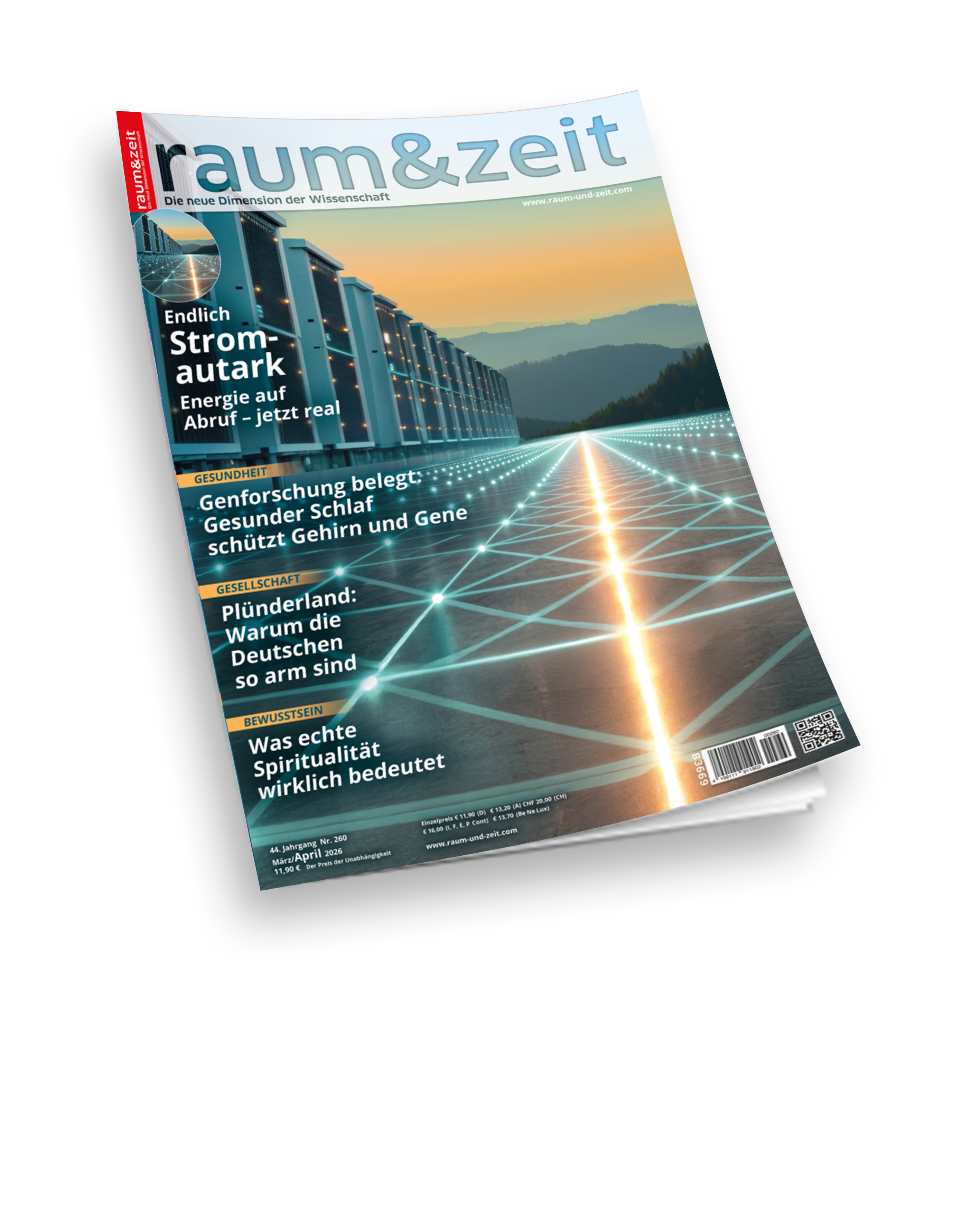 Cover Mockup von raum&zeit Nr. 261