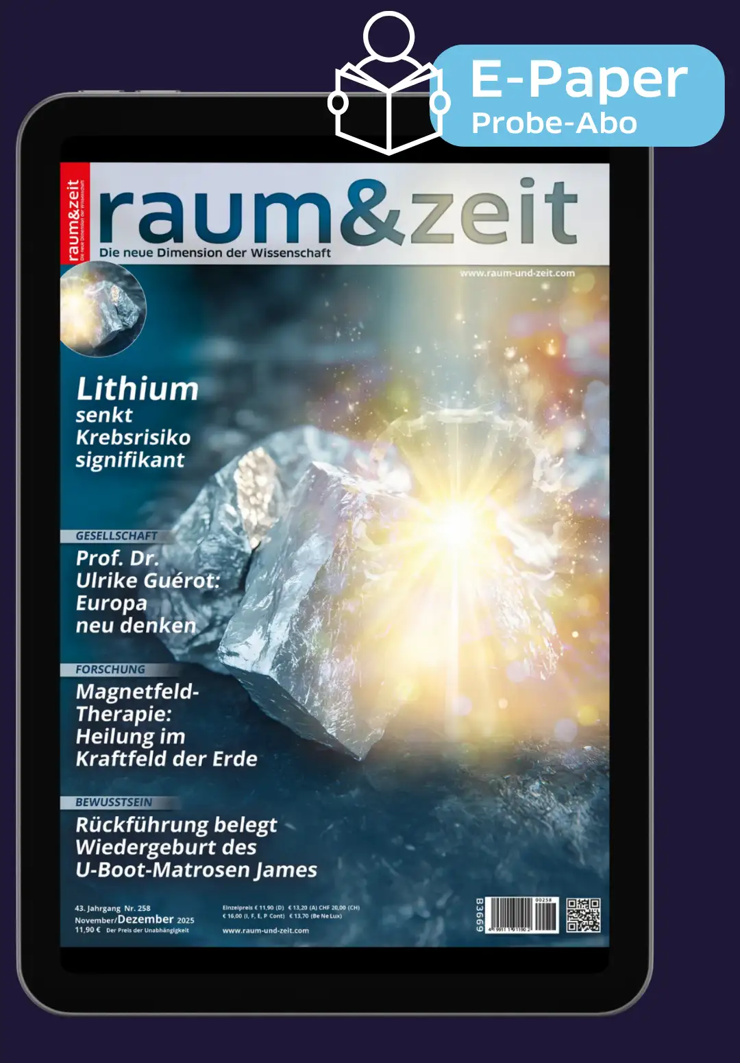 E-Paper Probeabo raum&zeit (3 Ausgaben)