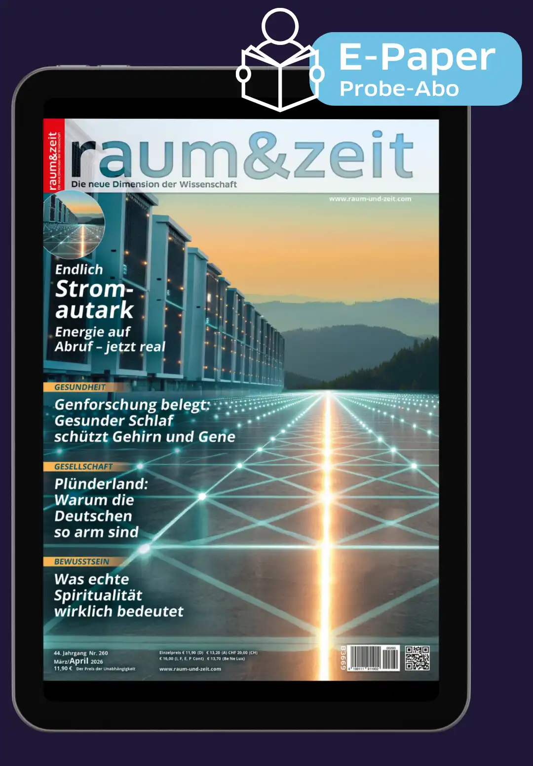 E-Paper Probeabo raum&zeit (3 Ausgaben)