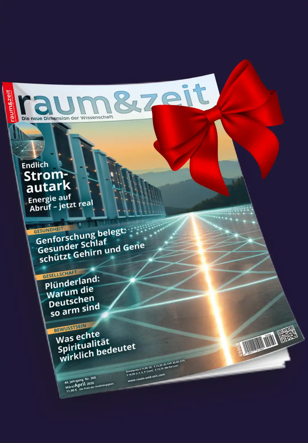 Geschenk-Jahresabo raum&zeit