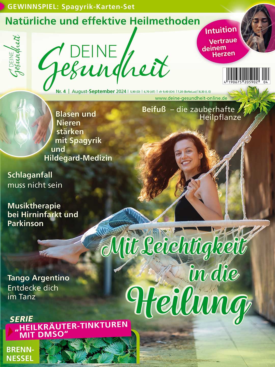 E-Paper: Deine Gesundheit Nr. 4 August/September 2024