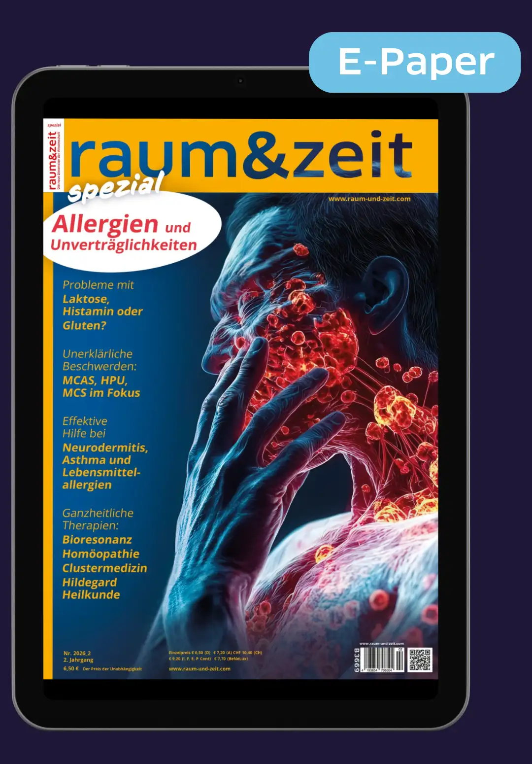 E-Paper Jahresabo raum&zeit spezial