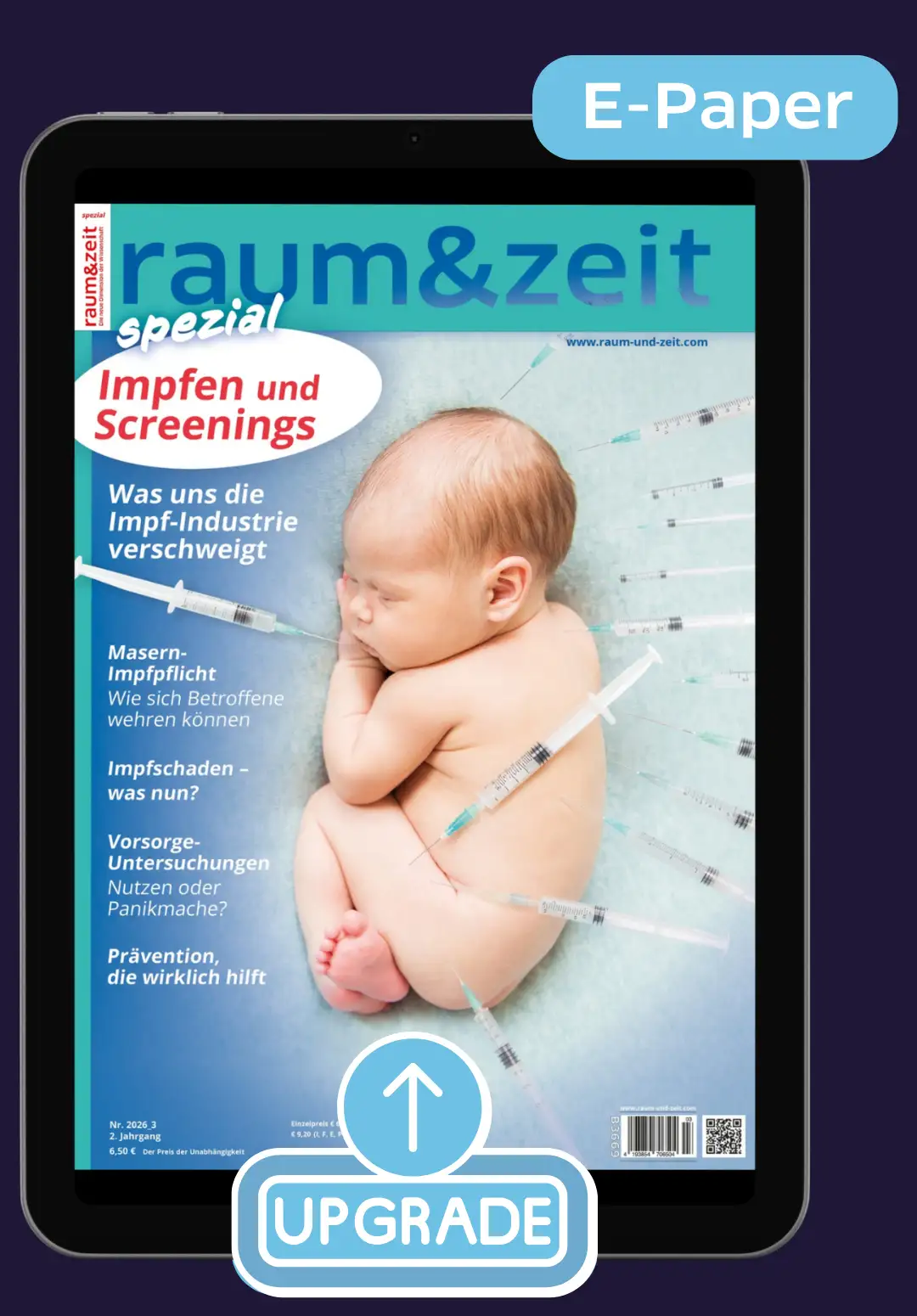 E-Paper-Upgrade raum&zeit spezial (nur für Print-Abonnenten)