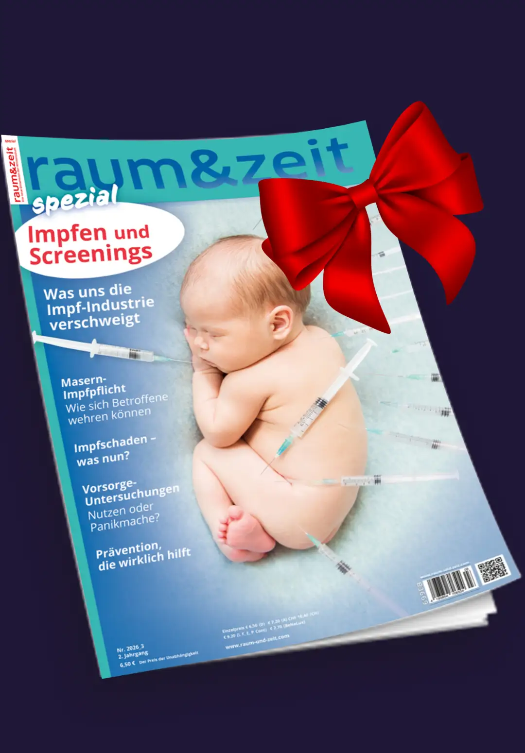 Geschenk-Jahresabo raum&zeit spezial